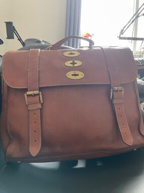 Vintage Mulberry Backpack / Crossbody Briefcase